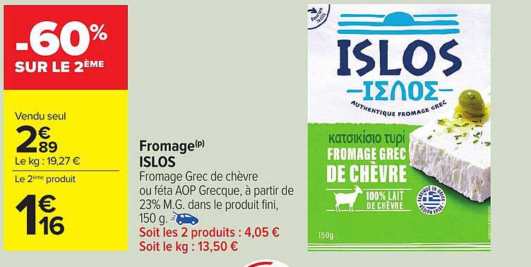 Fromage(p) ISLOS