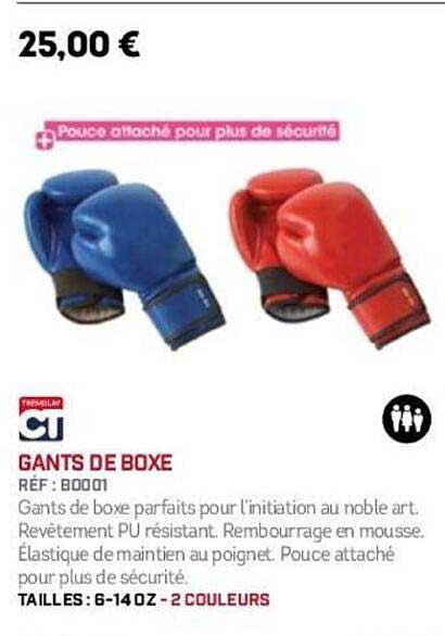 GANTS DE BOXE