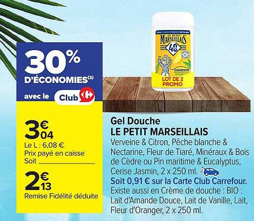 Gel Douche LE PETIT MARSEILLAIS