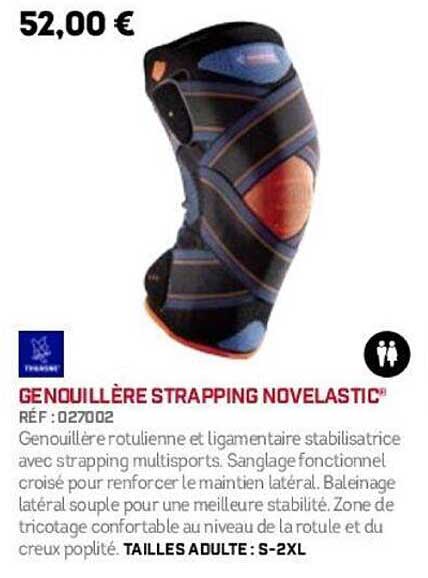 GENOUILLÈRE STRAPPING NOVELASTIC®