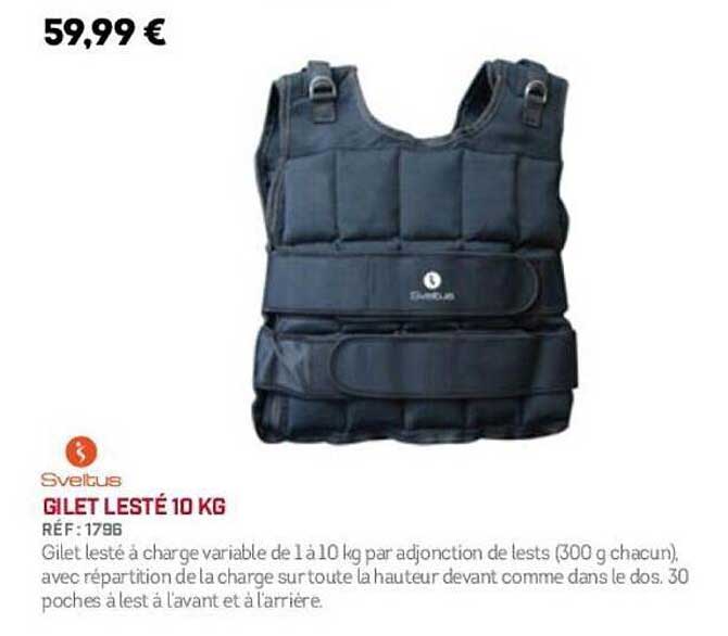 GILLET LESTÉ 10 KG