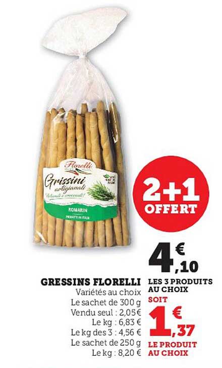 GRESSINS FLORELLI