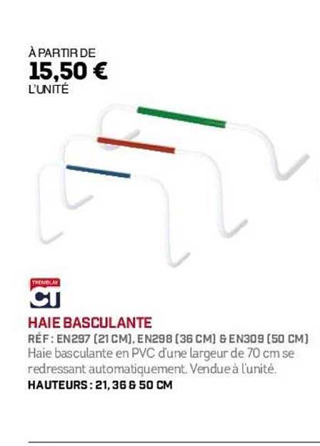 HAIE BASCULANTE