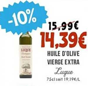 Huile d'olive vierge extra Luque