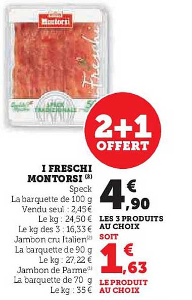 I FRESCHI MONTORSI