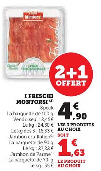 I FRESCHI MONTORSI