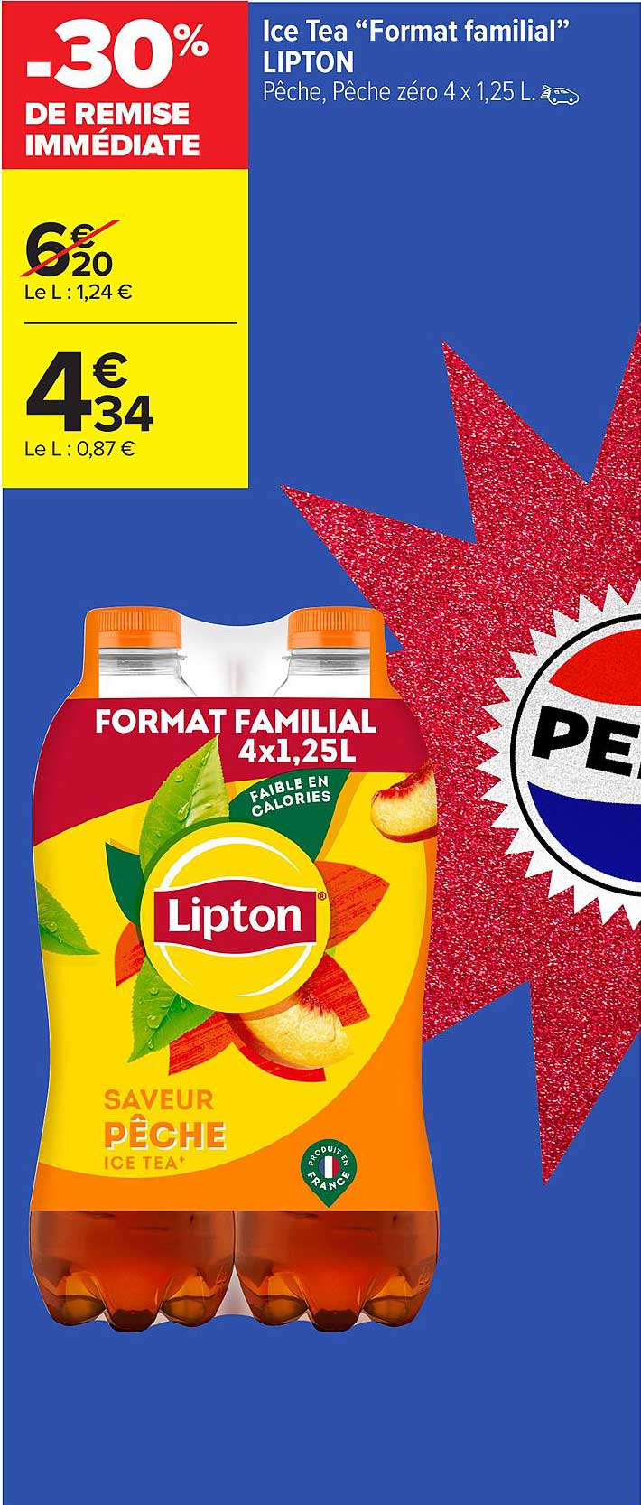 Ice Tea "Format familial" LIPTON