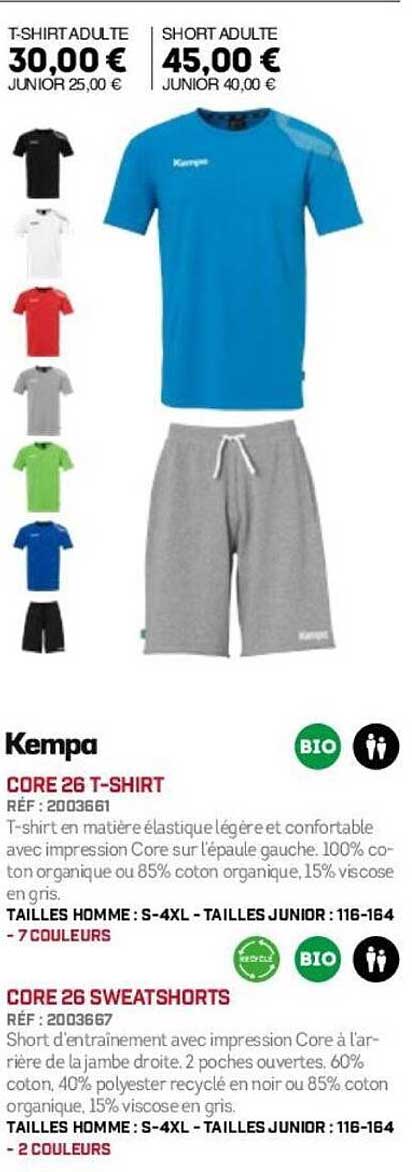 Kempa CORE 26 T-SHIRT