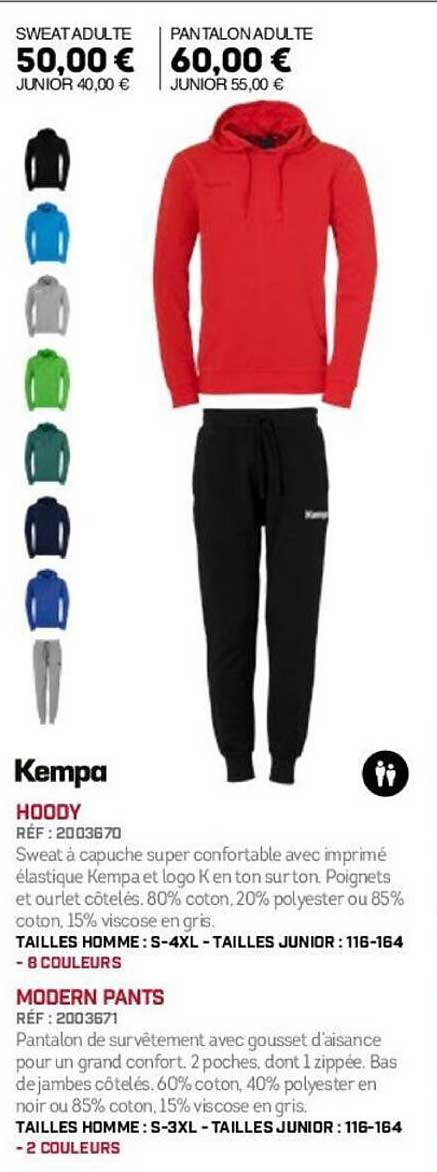KEMPA HOODY et MODERN PANTS