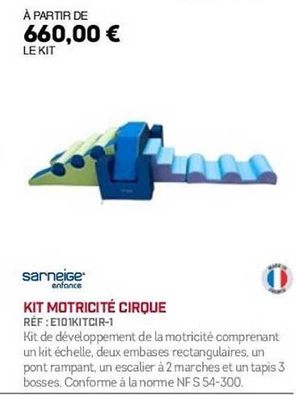 KIT MOTRICITÉ CIRQUE