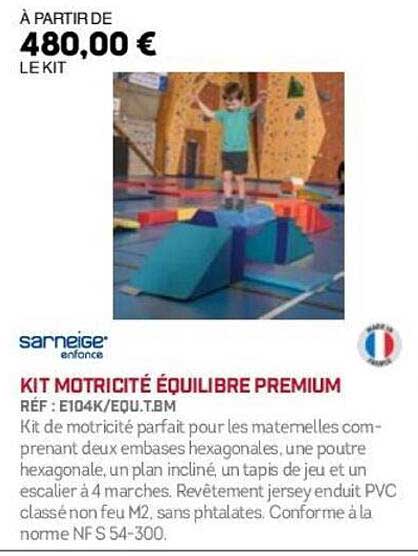 KIT MOTRICITÉ ÉQUILIBRE PREMIUM