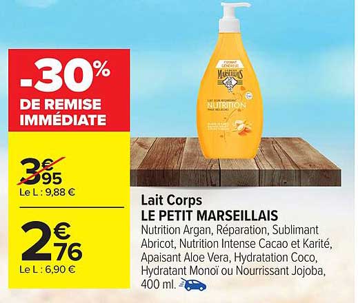 Lait Corps LE PETIT MARSEILLAIS