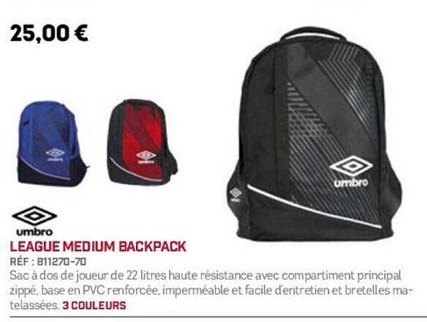LEAGUE MEDIUM BACKPACK