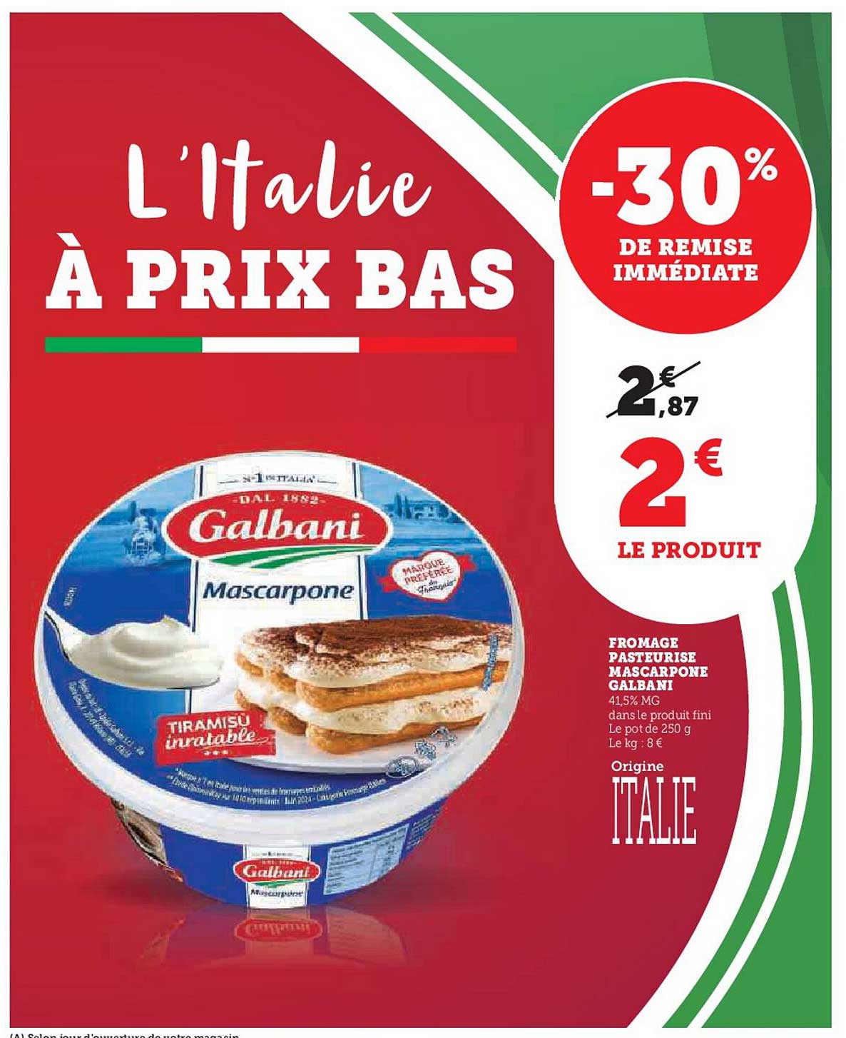 L'Italie à prix bas