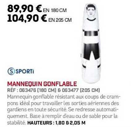 MANNEQUIN GONFLABLE
