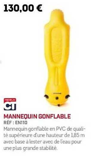 MANNEQUIN GONFLABLE