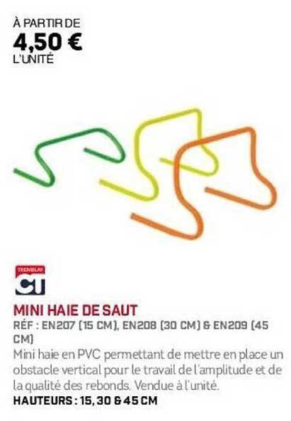 MINI HAIE DE SAUT