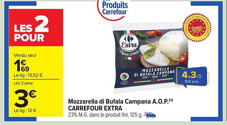 Mozzarella di Bufala Campana A.O.P.