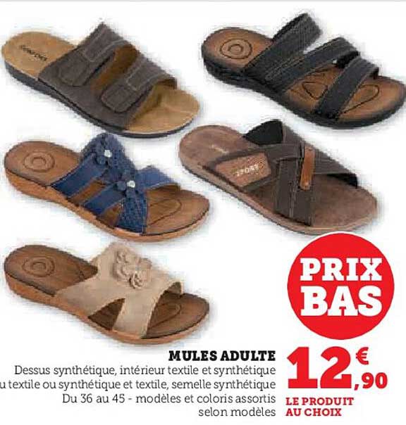 MULES ADULTE
