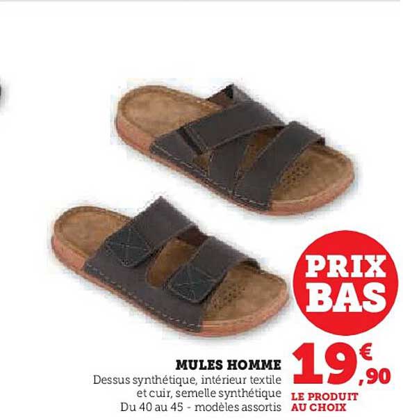 MULES HOMME