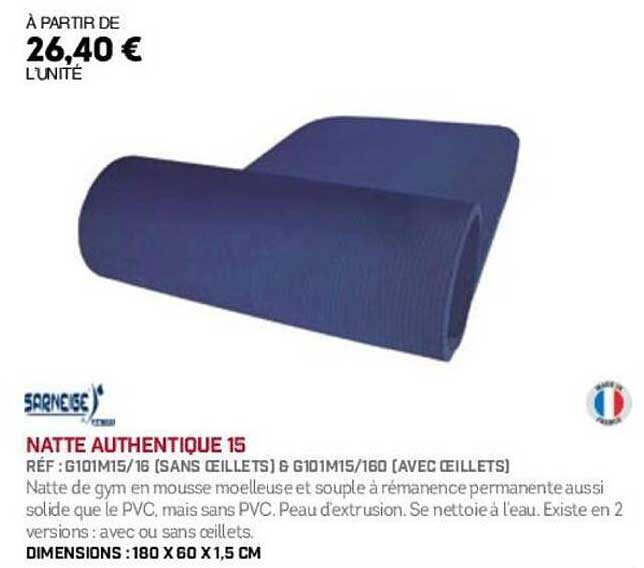 NATTE AUTHENTIQUE 15