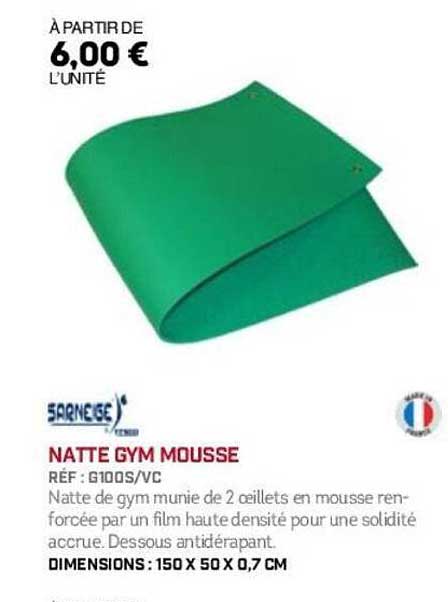 NATTE GYM MOUSSE