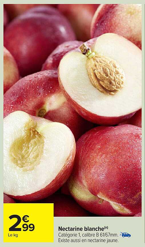 Nectarine blanche(n)