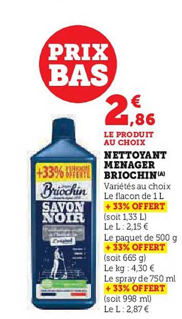 NETTOYANT MENAGER BRIOCHIN