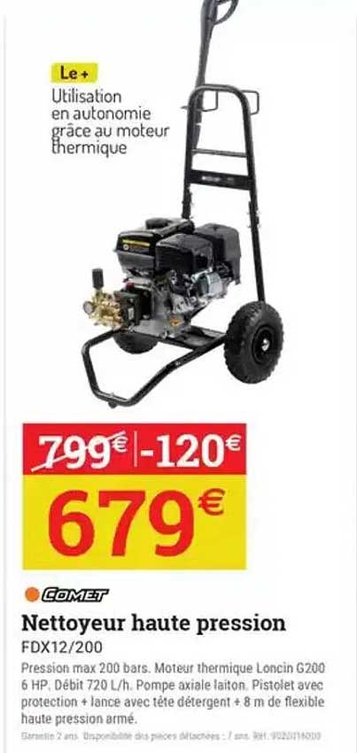Nettoyeur haute pression FDX12/200