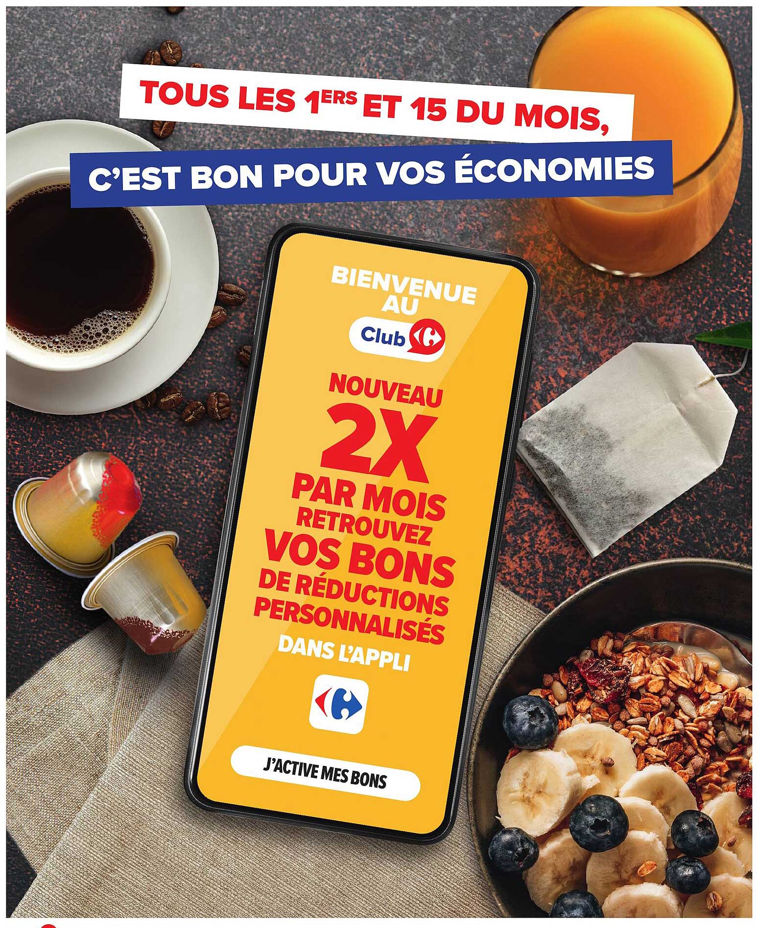 Nouveau 2X par Mois