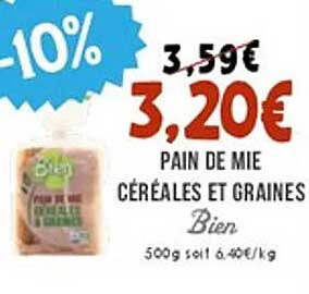 PAIN DE MIE CÉRÉALES ET GRAINES