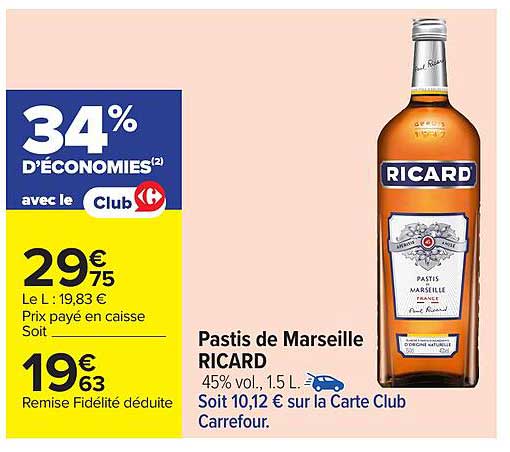 Pastis de Marseille RICARD