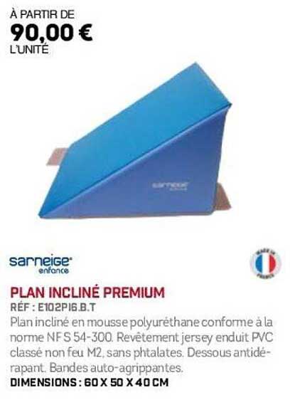PLAN INCLINÉ PREMIUM