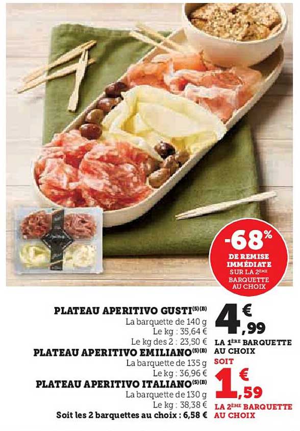 Plateau Apéritivo Gusti