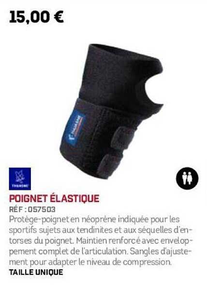 POIGNET ÉLASTIQUE