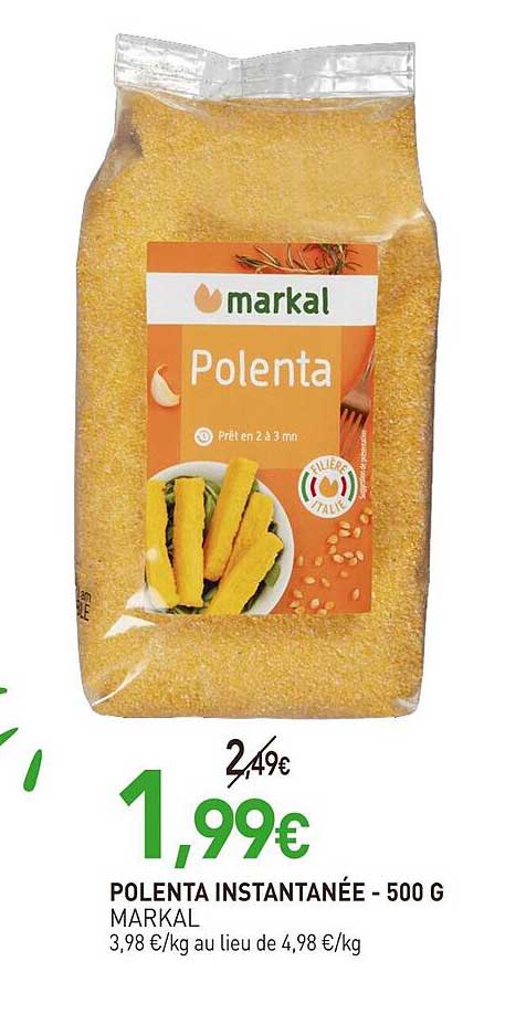 POLENTA INSTANTANÉE - 500 G MARKAL