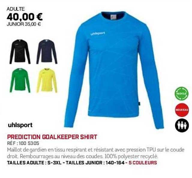 PREDICTION GOALKEEPER SHIRT