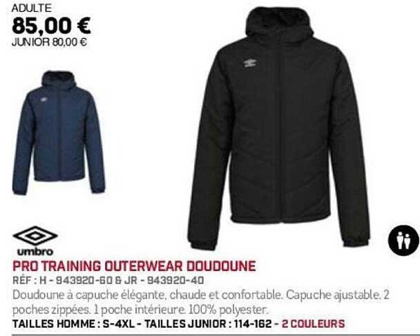 PRO TRAINING OUTERWEAR DOUDOUNE
