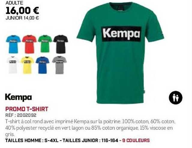 PROMO T-SHIRT Kempa