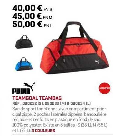 PUMA TEAMGOAL TEAMBAG