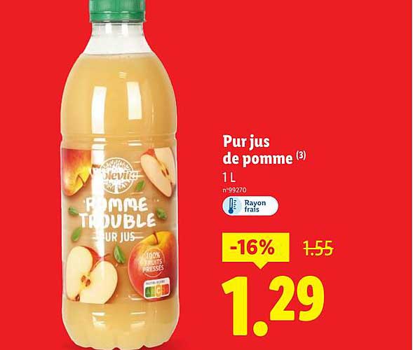 Pur jus de pomme