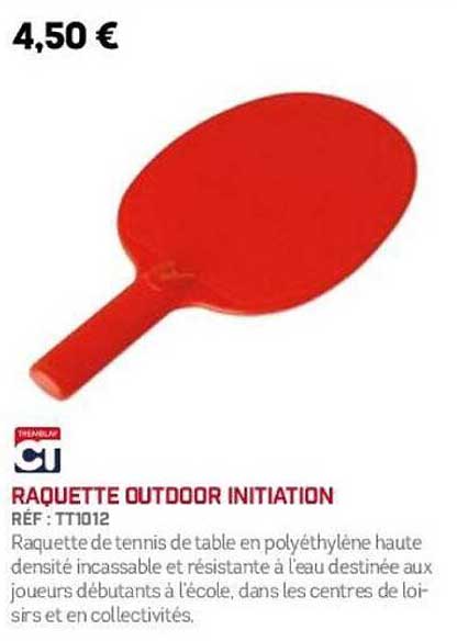 RAQUETTE OUTDOOR INITIATION