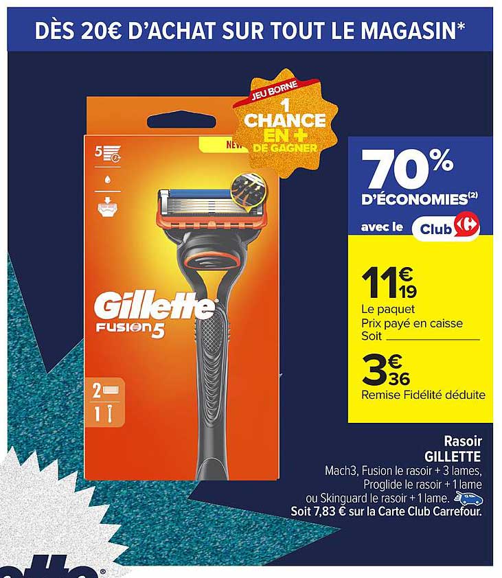 Rasoir GILLETTE Fusion5