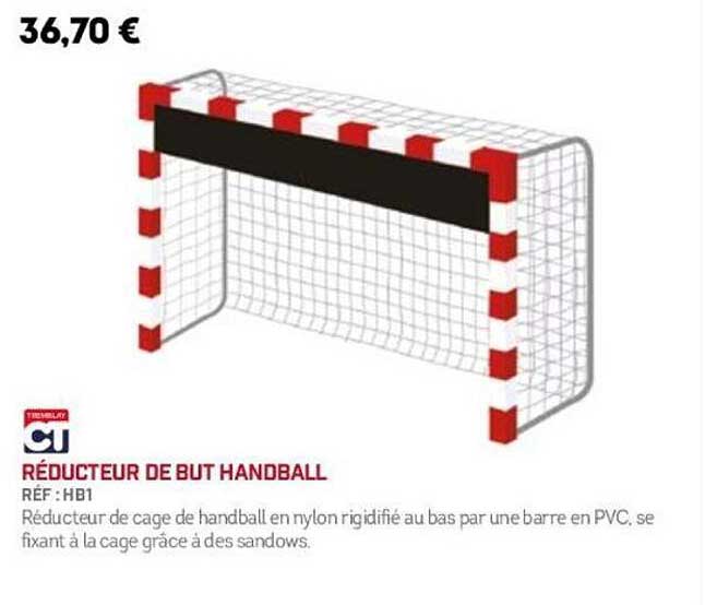 RÉDUCteur de but handball