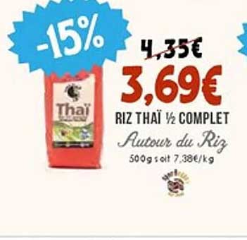 RIZ THAÏ ½ COMPLET