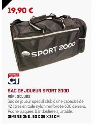 SAC DE JOUEUR SPORT 2000