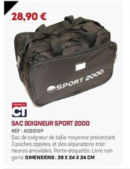 SAC SOIGNEUR SPORT 2000
