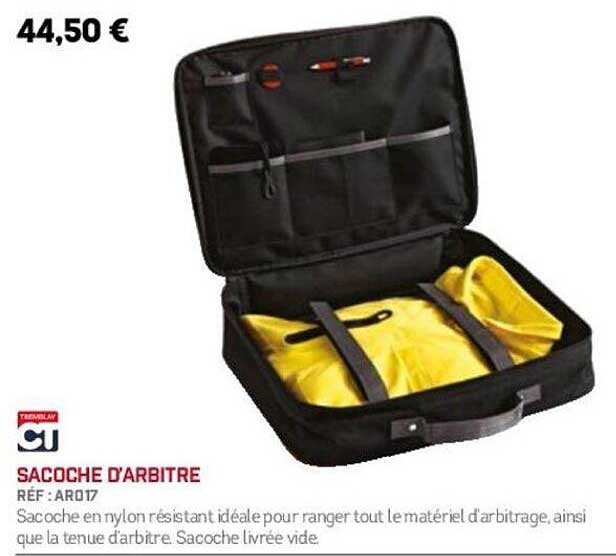 SACOCHE D'ARBITRE