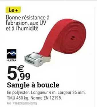 Sangle à boucle