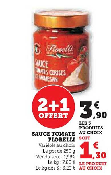 SAUCE TOMATE FLORELLI